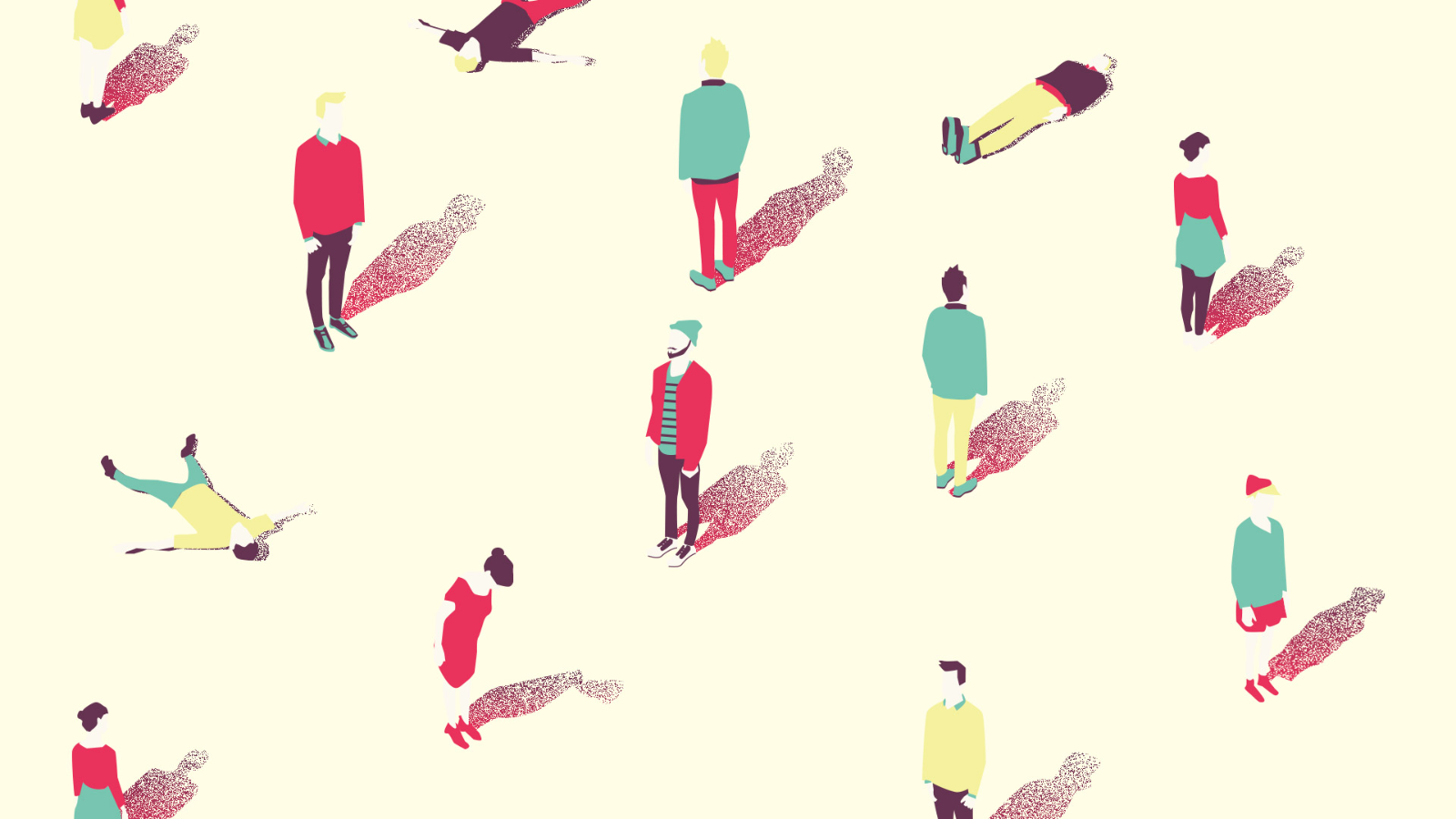 Illustration de silhouettes de personnes